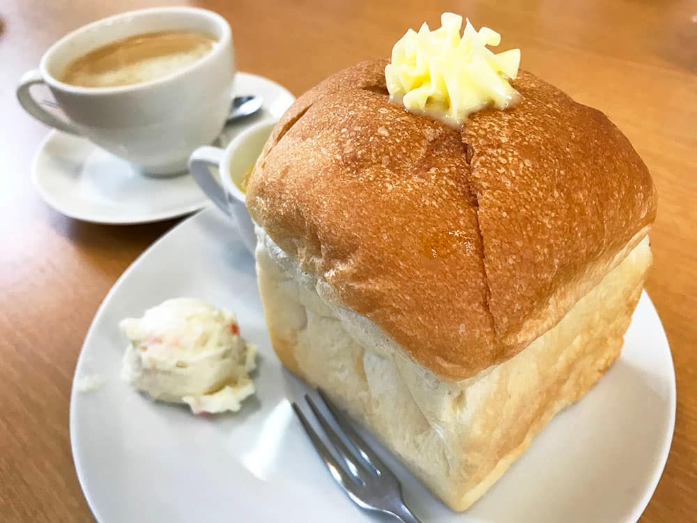 サイコロ食パンモーニング